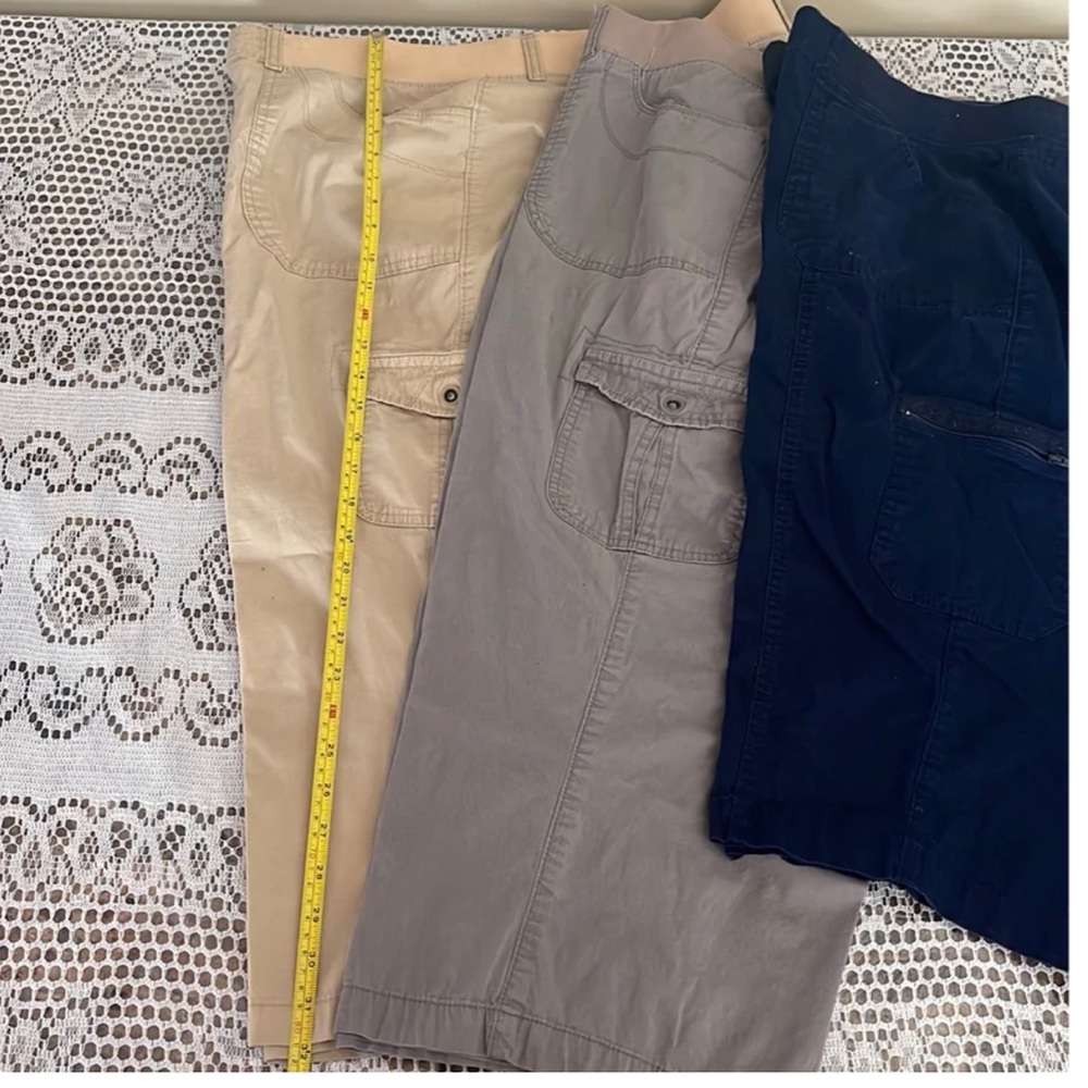 All 3 pair for $25, comfortable capris.